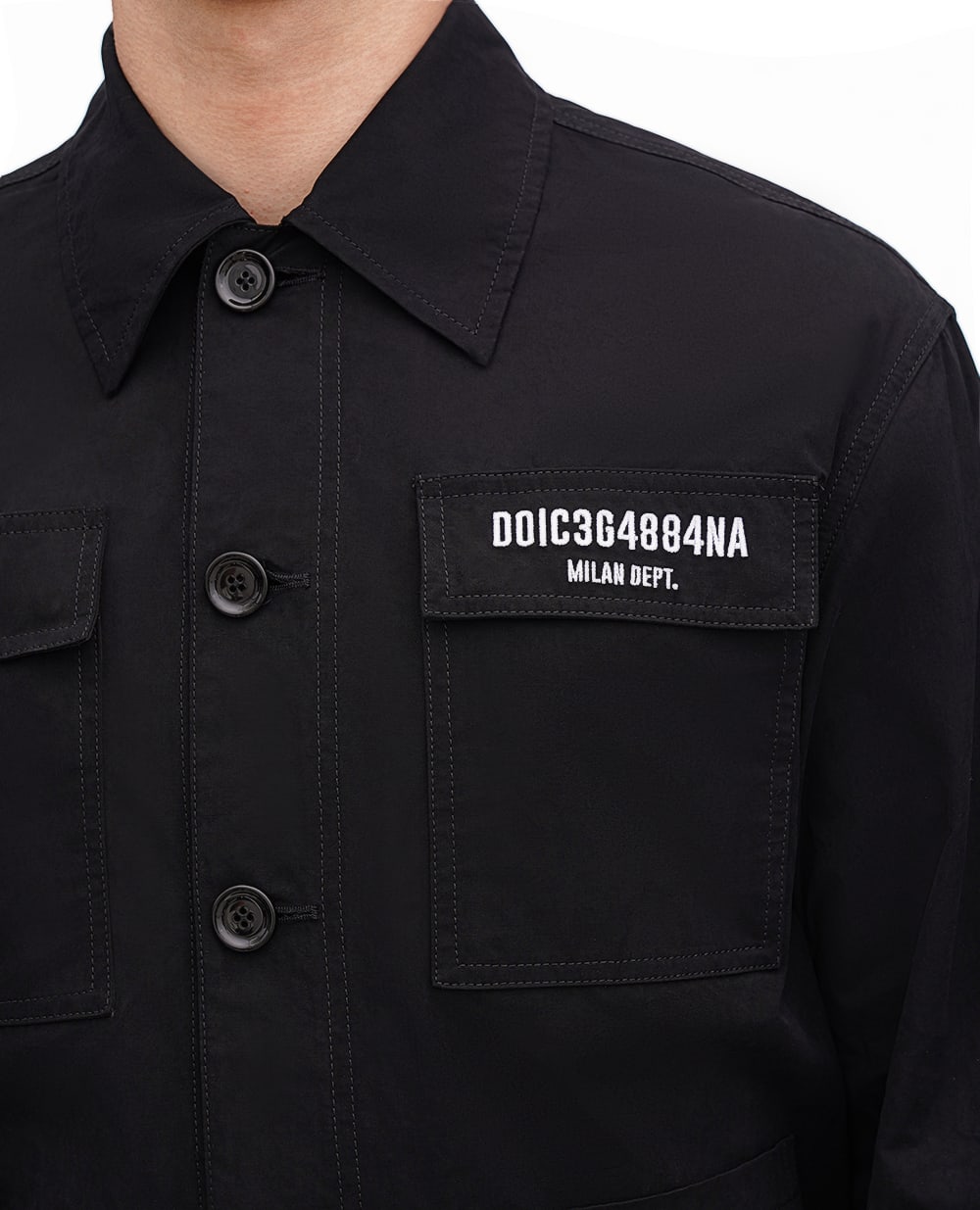 Куртка DGVIB3 Dolce&Gabbana G9ARIZ-HUMS8, черный цвет • Купить в интернет-магазине Kameron