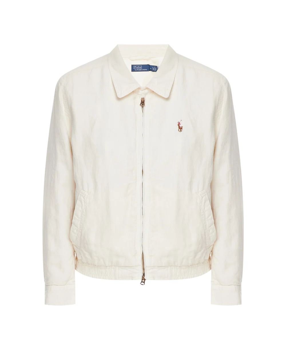 Льняная куртка Polo Ralph Lauren 211888260004, белый цвет • Купить в интернет-магазине Kameron
