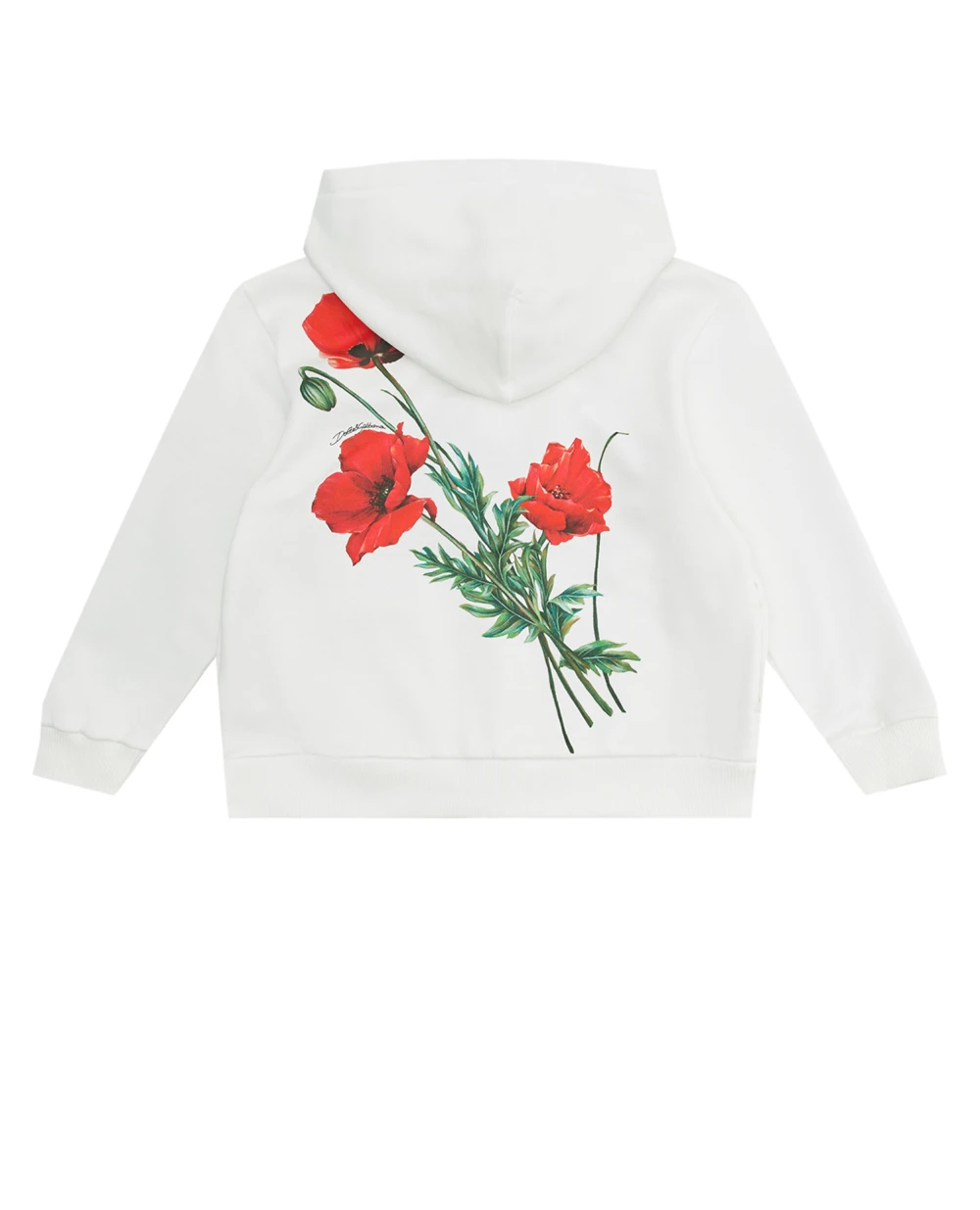 Детское худи (костюм) Dolce&Gabbana Kids L5JW8B-G7G9Q-B, белый цвет • Купить в интернет-магазине Kameron