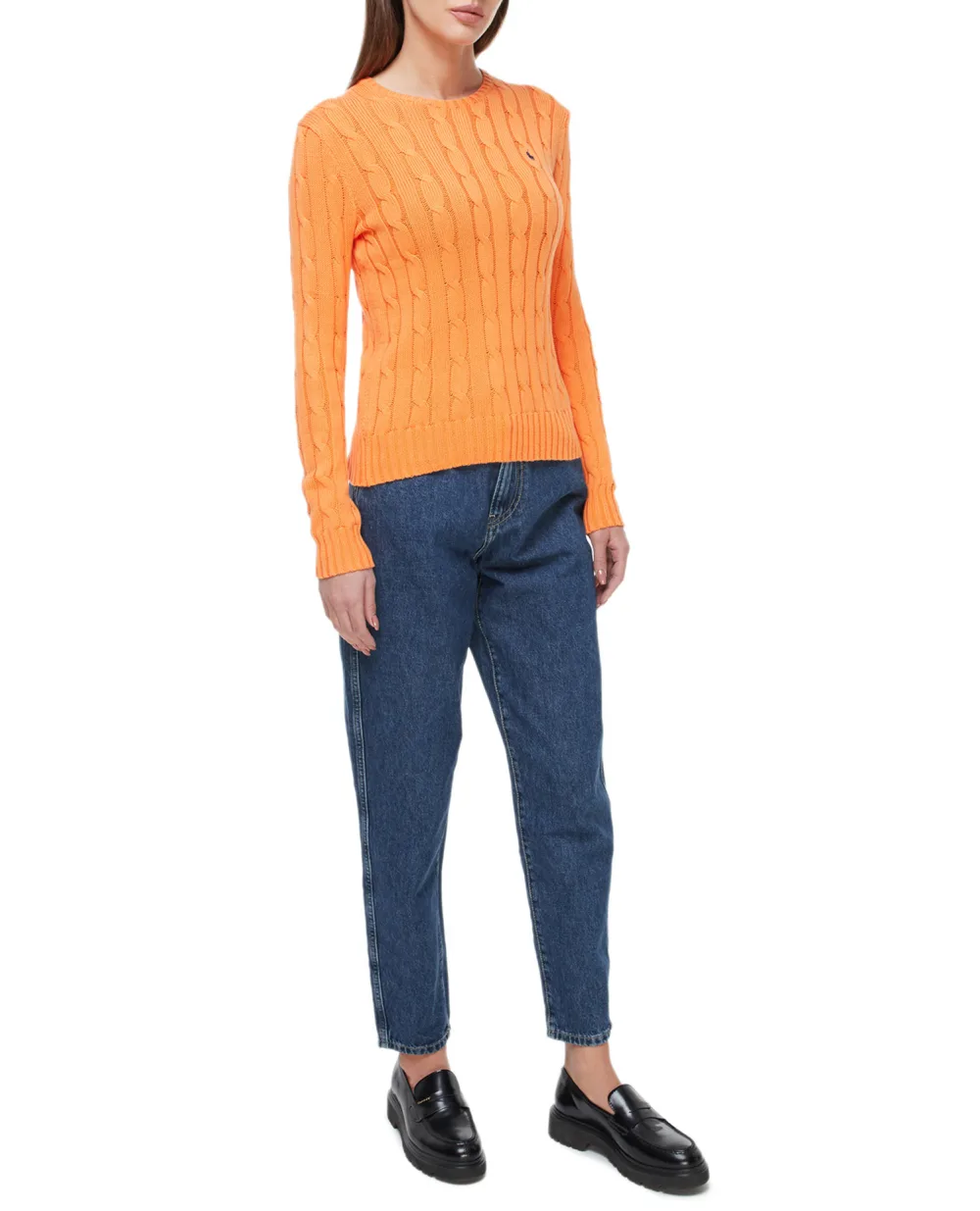 Джемпер Polo Ralph Lauren 211891640008, оранжевый цвет • Купить в интернет-магазине Kameron