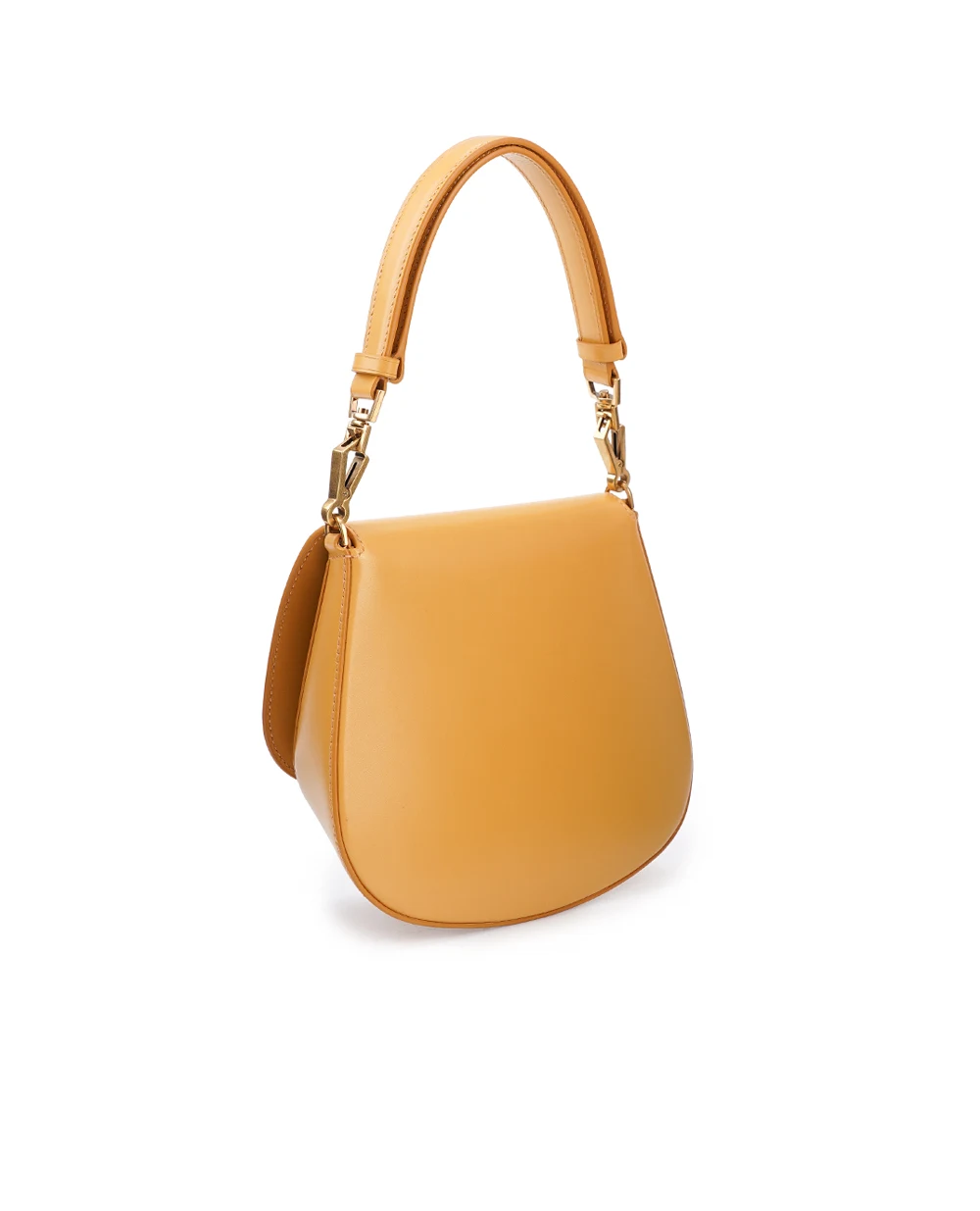 Кожаная сумка Voltaire Top Handle Bronze Saint Laurent 800846-0SX0W, желтый цвет • Купить в интернет-магазине Kameron