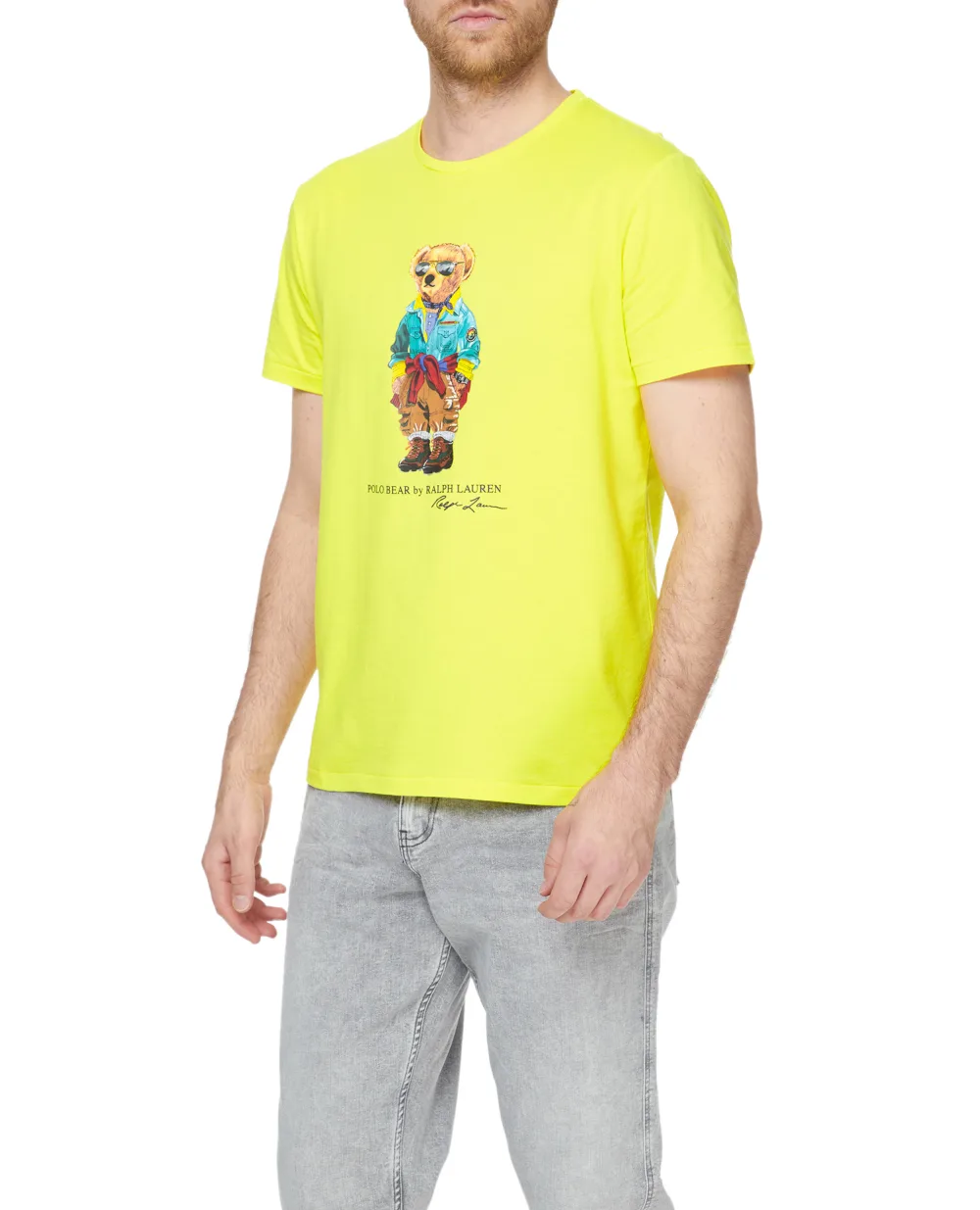 Футболка Polo Bear Polo Ralph Lauren 710853310017, желтый цвет • Купить в интернет-магазине Kameron