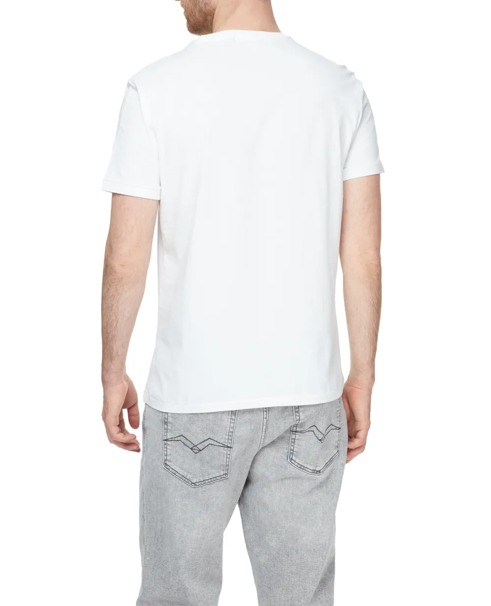 Футболка Polo Ralph Lauren 710853310001, белый цвет • Купить в интернет-магазине Kameron