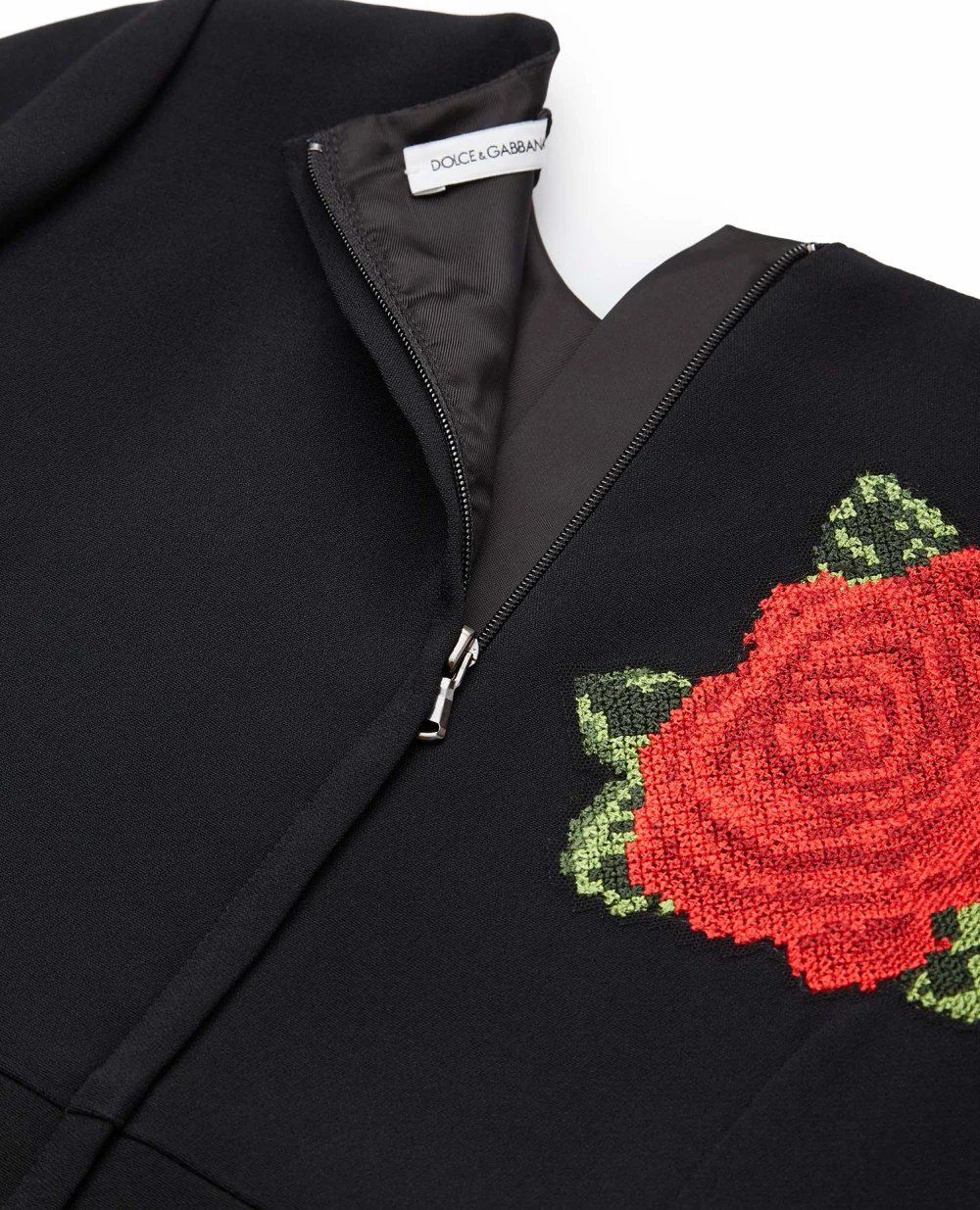 Детское платье Dolce&Gabbana Kids L51DI4-G7XVP-S, черный цвет • Купить в интернет-магазине Kameron