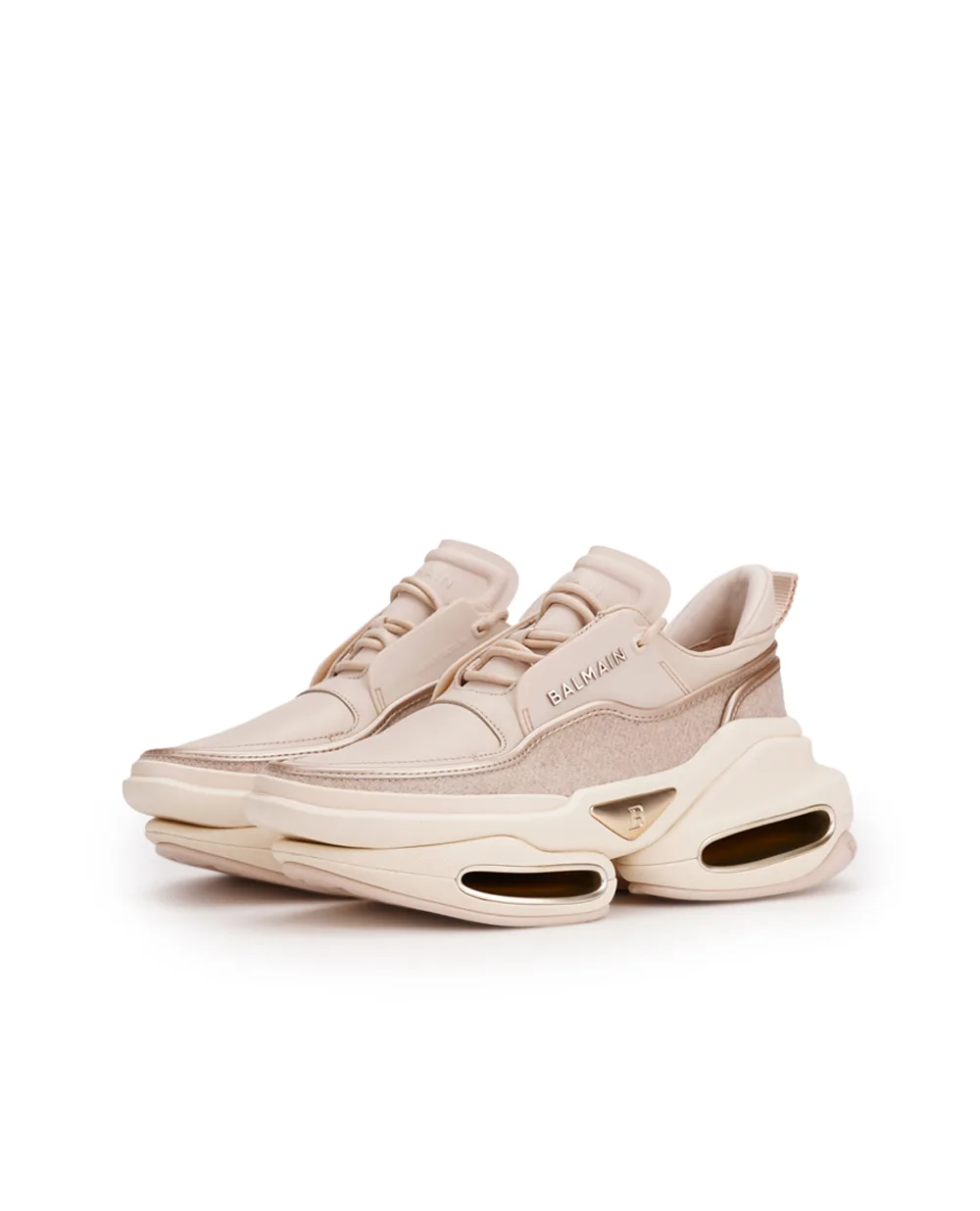 Кроссовки B-Bold Low Balmain BN0VI541TFEL, бежевый цвет • Купить в интернет-магазине Kameron