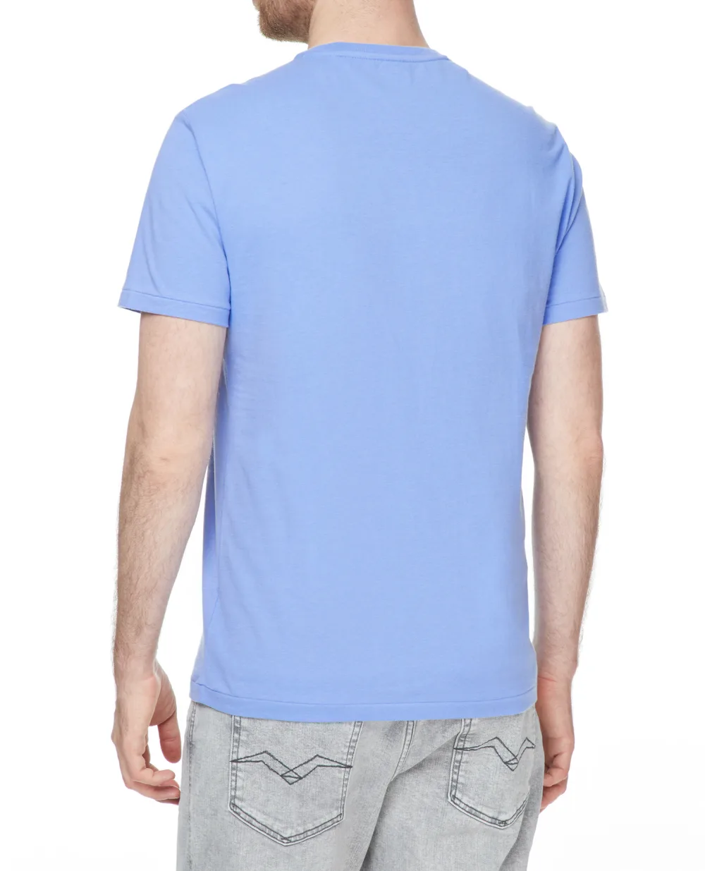 Футболка Polo Ralph Lauren 710671438308, голубой цвет • Купить в интернет-магазине Kameron