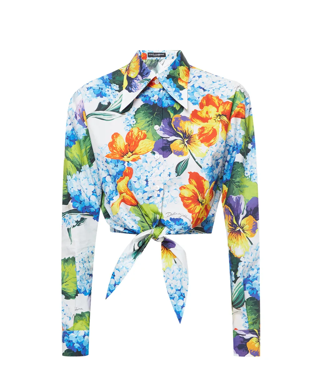 Рубашка Dolce&Gabbana F5P61T-HS5MA, разноцветный цвет • Купить в интернет-магазине Kameron