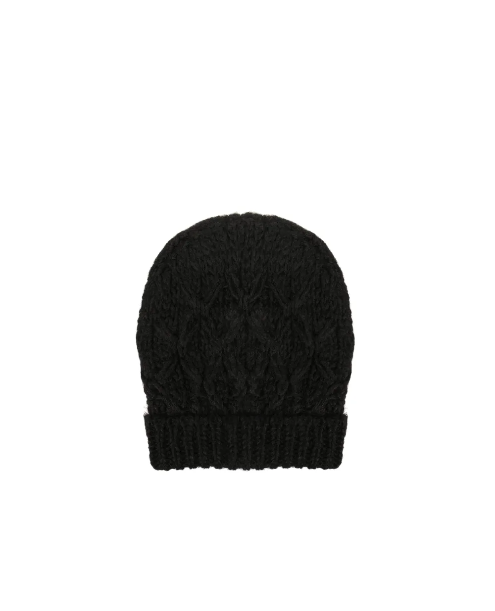 Шерстяная шапка Saint Laurent 632724-3YG21-, черный цвет • Купить в интернет-магазине Kameron