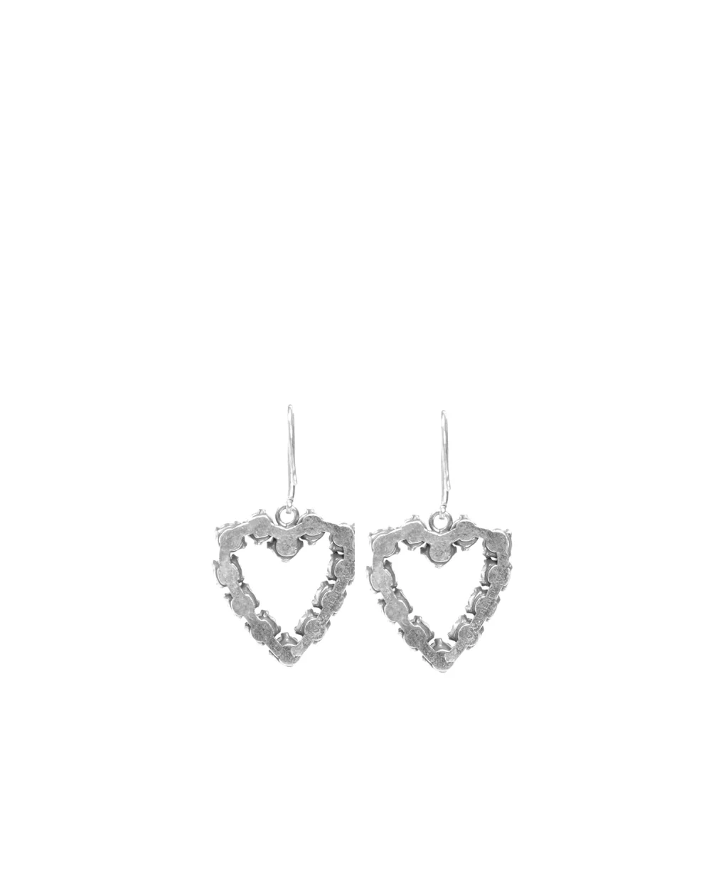 Серьги Saint Laurent 683265-Y1526, серебряный цвет • Купить в интернет-магазине Kameron