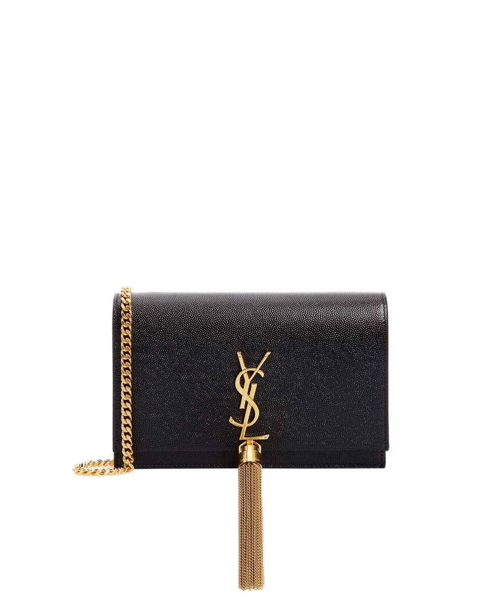Кожаная сумка Monogram Saint Laurent 452159-BOW0J-, черный цвет • Купить в интернет-магазине Kameron