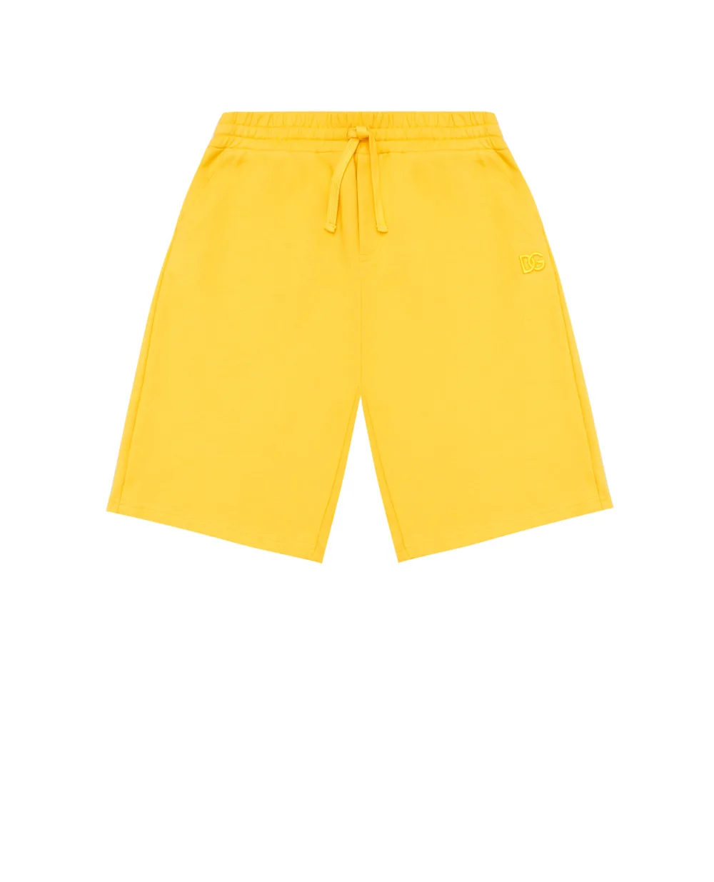Детские шорты Dolce&Gabbana Kids L4JQL2-G7BYI-B, желтый цвет • Купить в интернет-магазине Kameron
