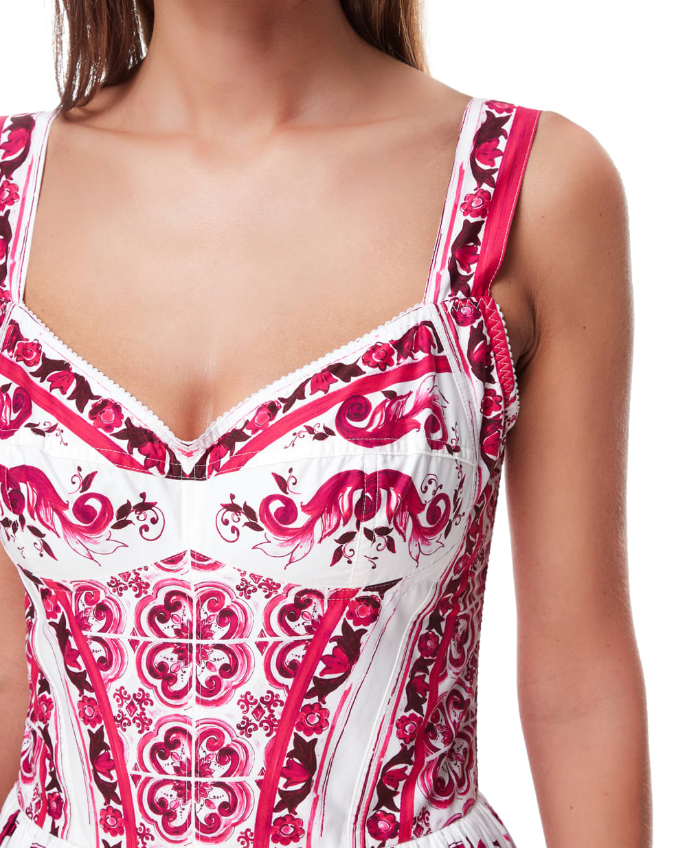 Сарафан Dolce&Gabbana F6AEIT-HH5A1, розовый цвет • Купить в интернет-магазине Kameron