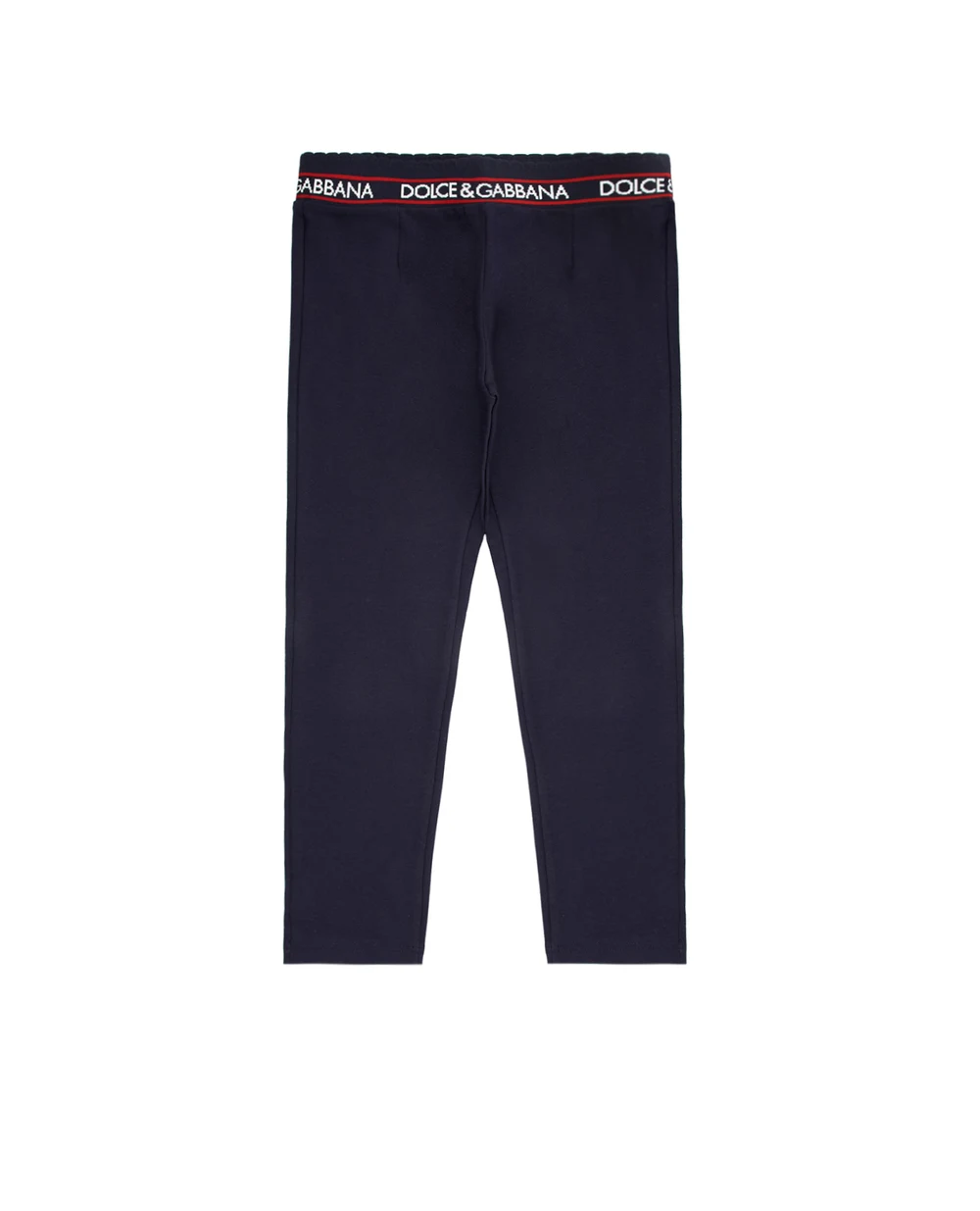 Дитячі легінси Dolce&Gabbana Kids L5JP6V-G7WYT-B, темно-синій колір • Купити в інтернет-магазині Kameron