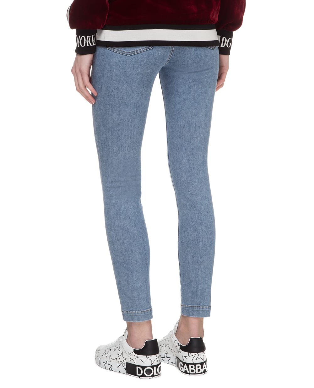 Джинсы Audrey Dolce&Gabbana FTAH6D-G899P, голубой цвет • Купить в интернет-магазине Kameron