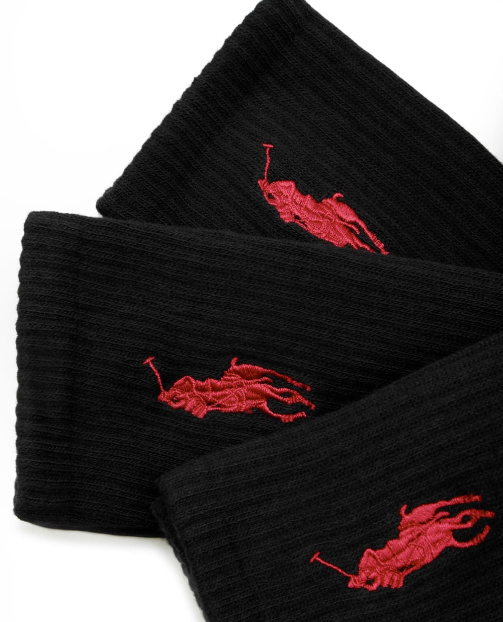 Носки (3 пары) Polo Ralph Lauren 449858064002, черный цвет • Купить в интернет-магазине Kameron