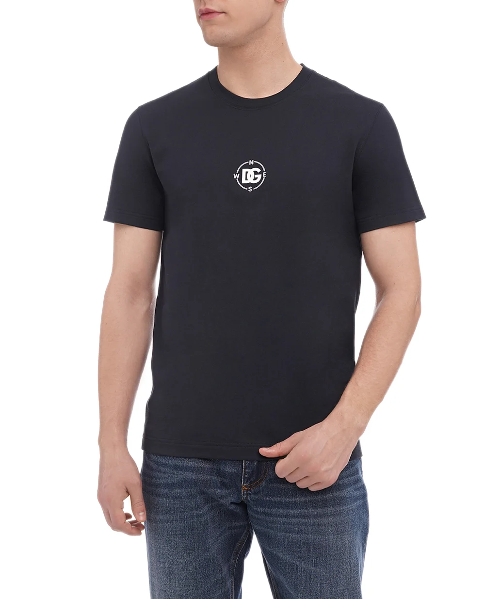 Футболка Dolce&Gabbana G8RN8T-G7M2X, черный цвет • Купить в интернет-магазине Kameron