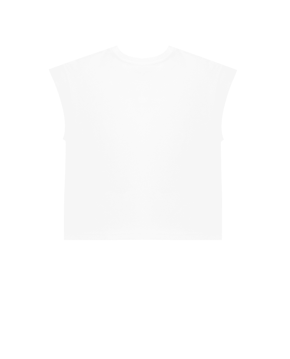 Футболка Dolce&Gabbana Kids L5JTID-G7B4J-S, белый цвет • Купить в интернет-магазине Kameron