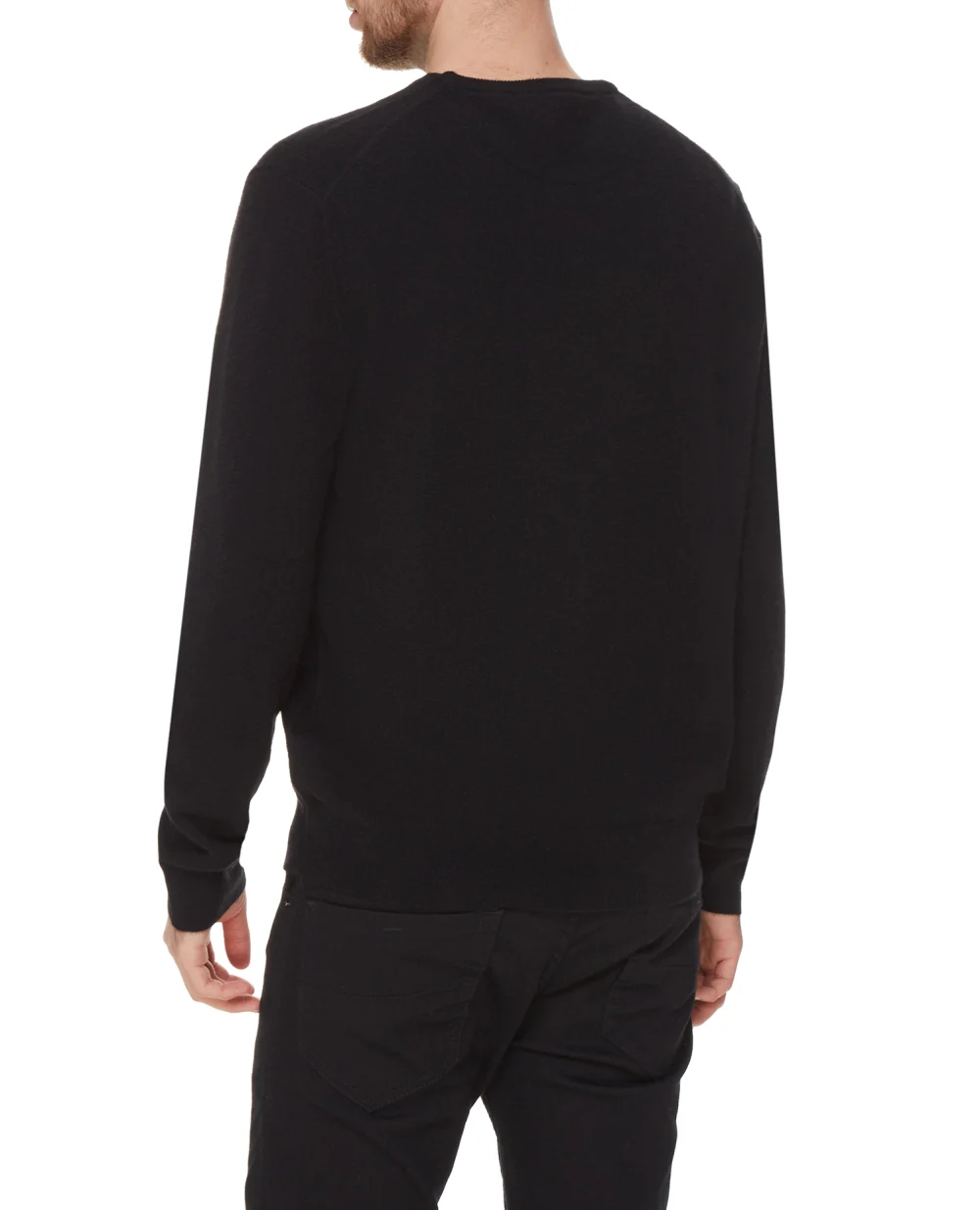 Шерстяной джемпер Polo Ralph Lauren 710667378005, черный цвет • Купить в интернет-магазине Kameron