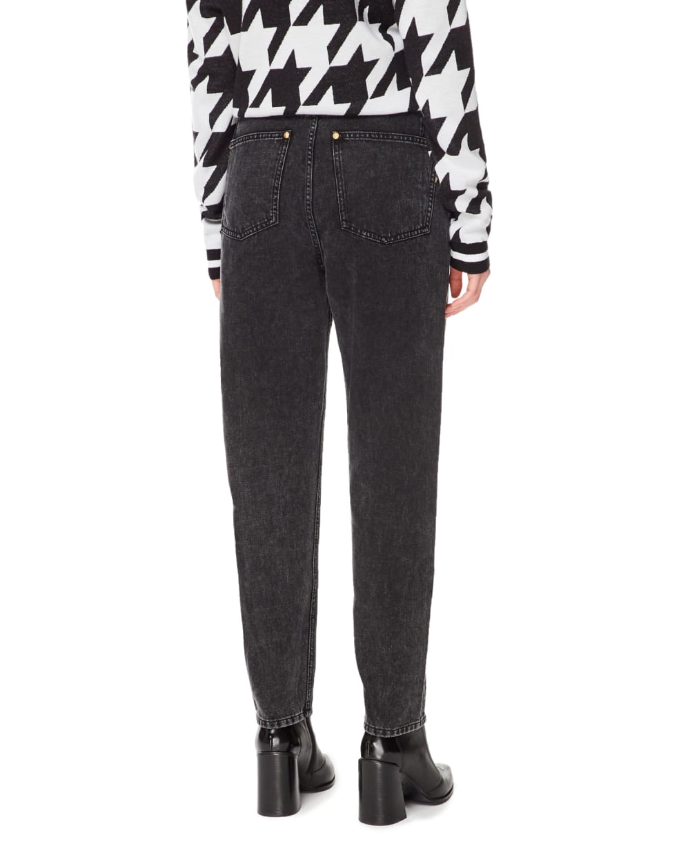 Джинсы Balmain YF1MK000DB67, черный цвет • Купить в интернет-магазине Kameron