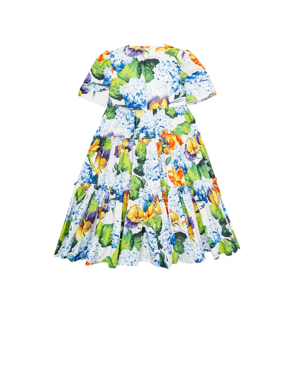 Платье Dolce&Gabbana Kids L53DC5-HS5MF-B, разноцветный цвет • Купить в интернет-магазине Kameron