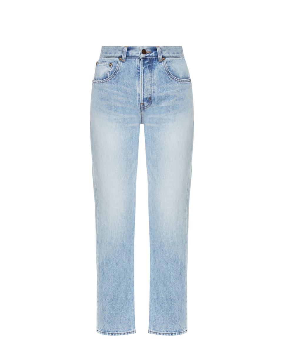 Джинсы Saint Laurent 648437-Y372Y, голубой цвет • Купить в интернет-магазине Kameron