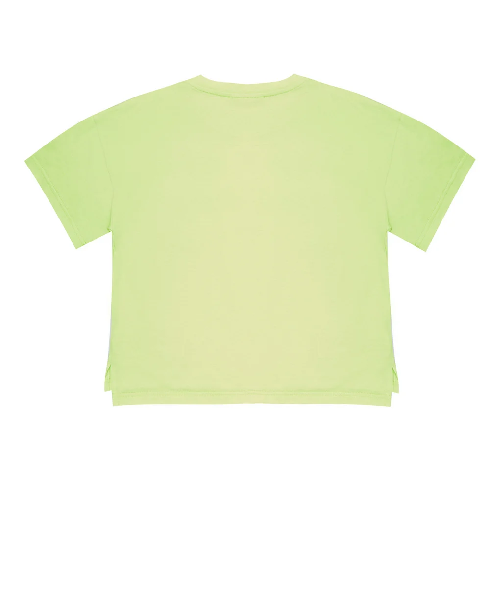 Футболка Dolce&Gabbana Kids L4JTES-G7BZM-B, салатовый цвет • Купить в интернет-магазине Kameron