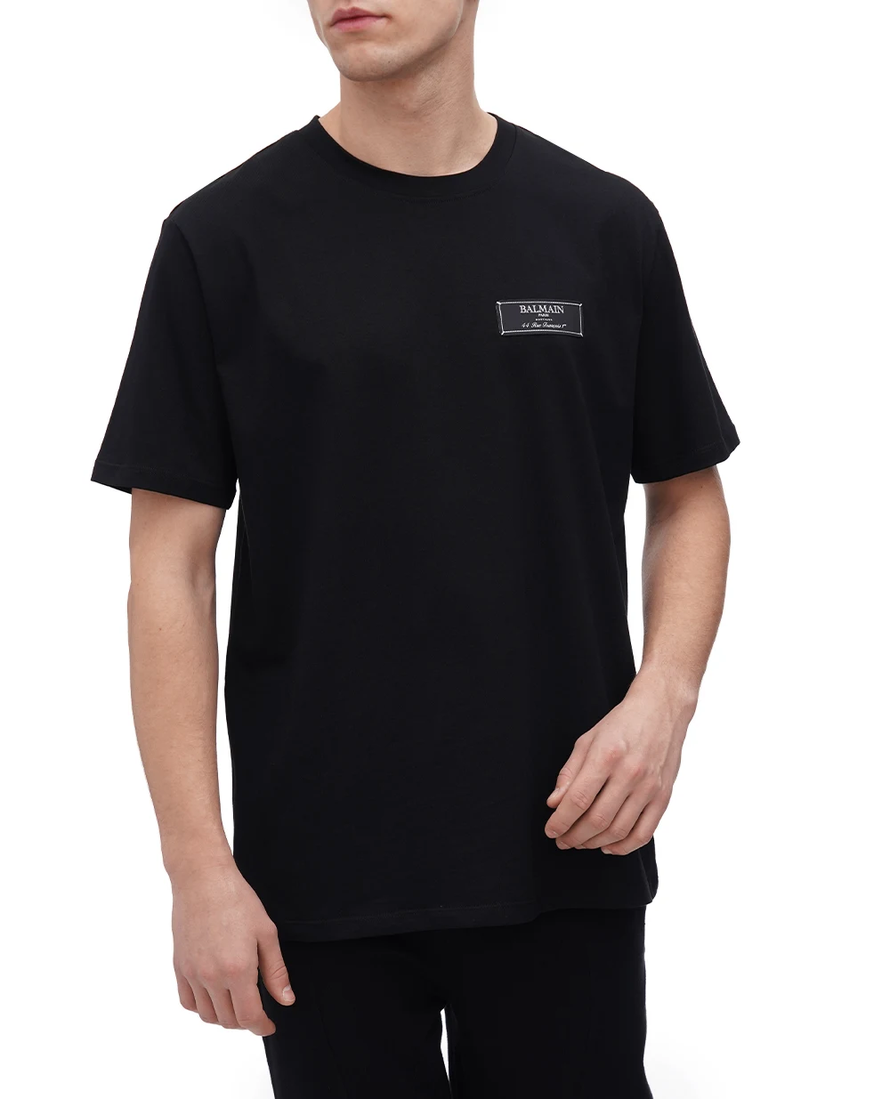 Футболка Balmain CH1EG000JB54, черный цвет • Купить в интернет-магазине Kameron
