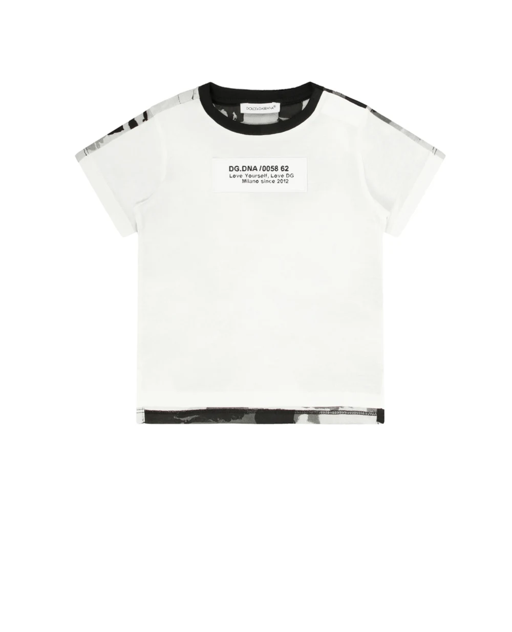Футболка Dolce&Gabbana Kids L4JTDA-G7YKQ-B, разноцветный цвет • Купить в интернет-магазине Kameron