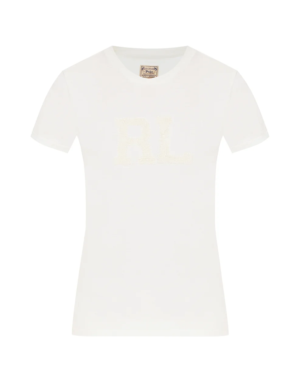 Футболка Polo Ralph Lauren 211846880001, белый цвет • Купить в интернет-магазине Kameron