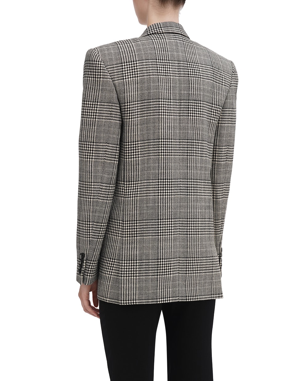 Жакет Saint Laurent 762930-Y7B57, чорний колір • Купити в інтернет-магазині Kameron