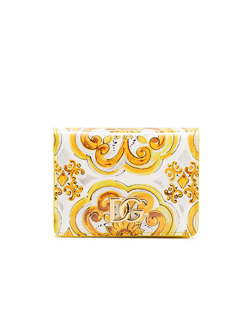Кошелек Dolce&Gabbana BI1211-AQ240, желтый цвет • Купить в интернет-магазине Kameron