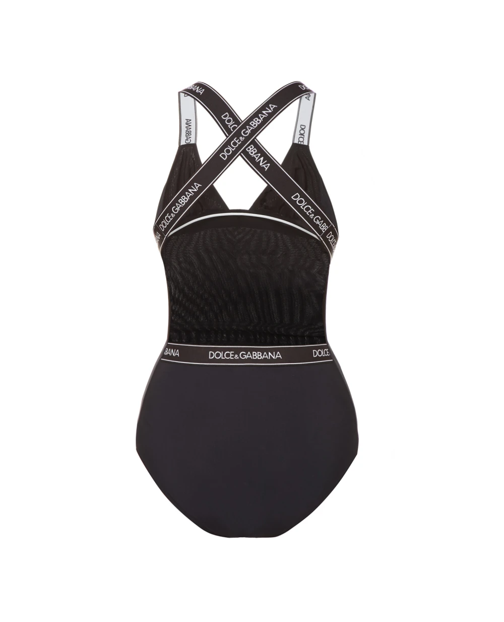 Купальник Dolce&Gabbana O9A09J-FUGA2, черный цвет • Купить в интернет-магазине Kameron