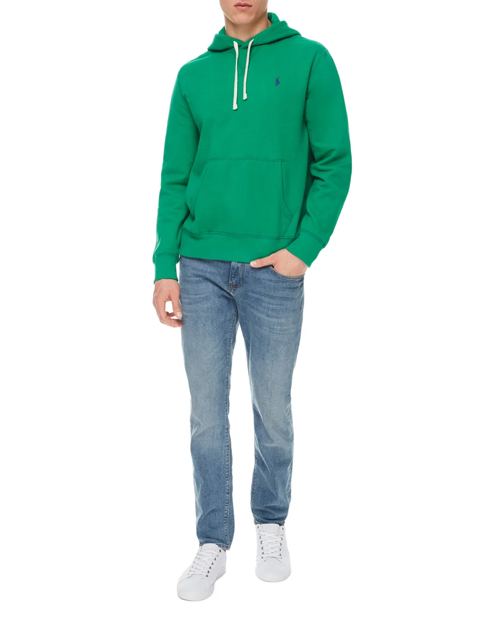 Худи Polo Ralph Lauren 710766778034, зеленый цвет • Купить в интернет-магазине Kameron