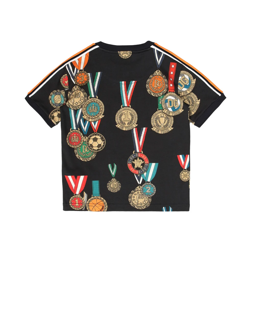 Футболка Dolce&Gabbana Kids L4JT26-HS7DL-B, синий цвет • Купить в интернет-магазине Kameron