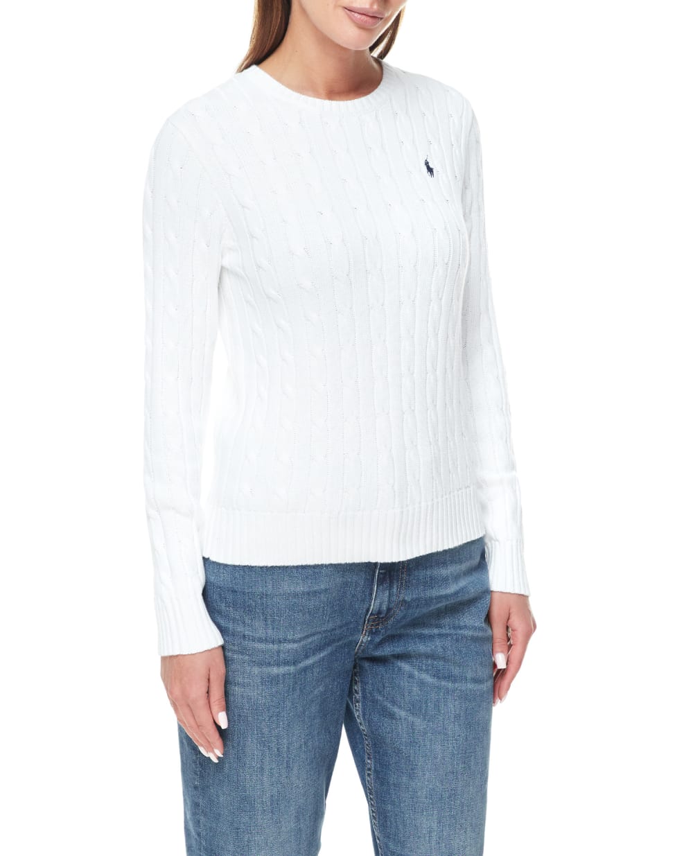 Джемпер Polo Ralph Lauren 211747397002, белый цвет • Купить в интернет-магазине Kameron