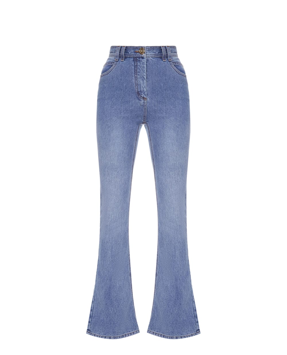 Джинсы Balmain VF0MJ025D113, голубой цвет • Купить в интернет-магазине Kameron