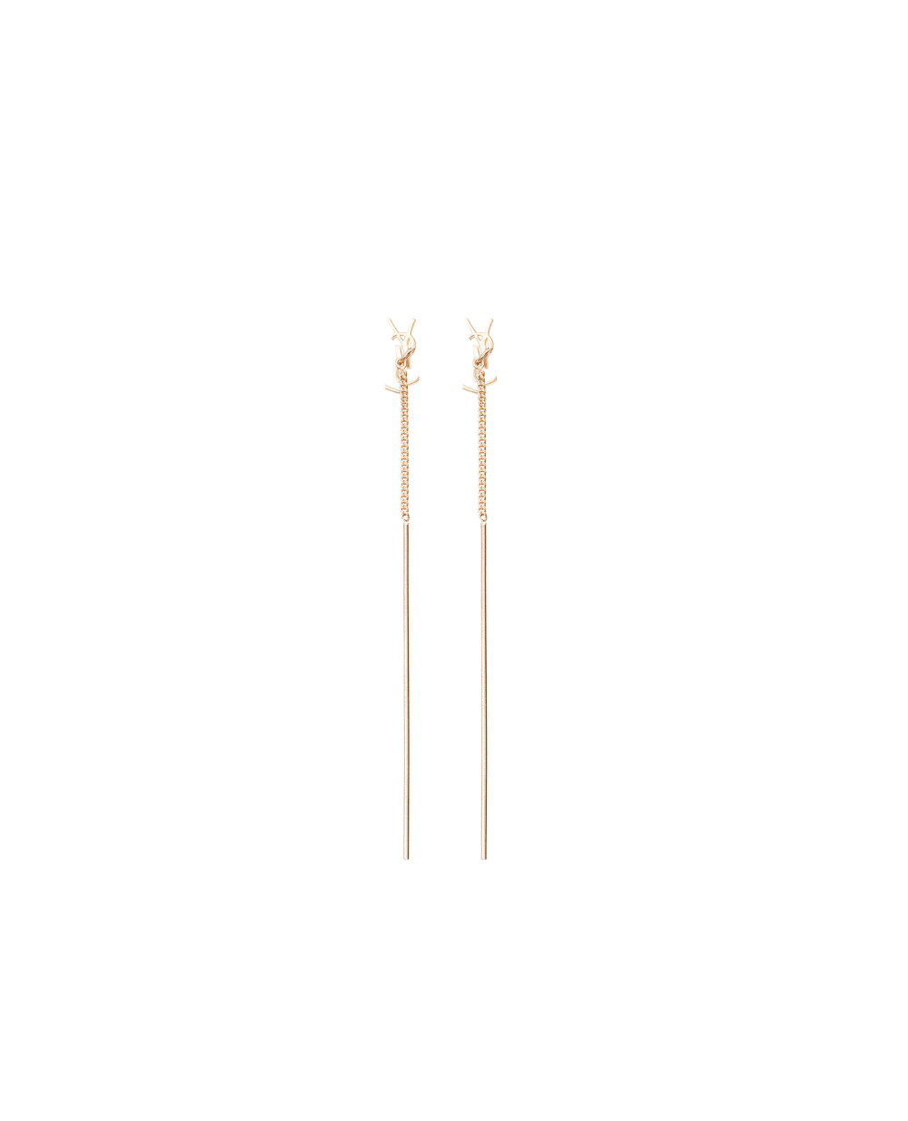 Серьги Opyum Saint Laurent 618031-Y1500-, золотой цвет • Купить в интернет-магазине Kameron