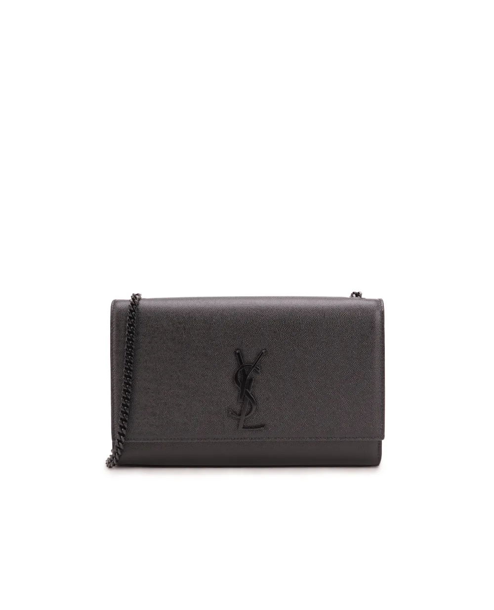Кожаная сумка Kate Medium Saint Laurent 364021-BOW0U, черный цвет • Купить в интернет-магазине Kameron