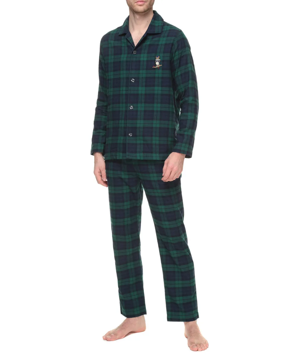 Пижама (рубашка, брюки) Polo Ralph Lauren 714754038005, разноцветный цвет • Купить в интернет-магазине Kameron