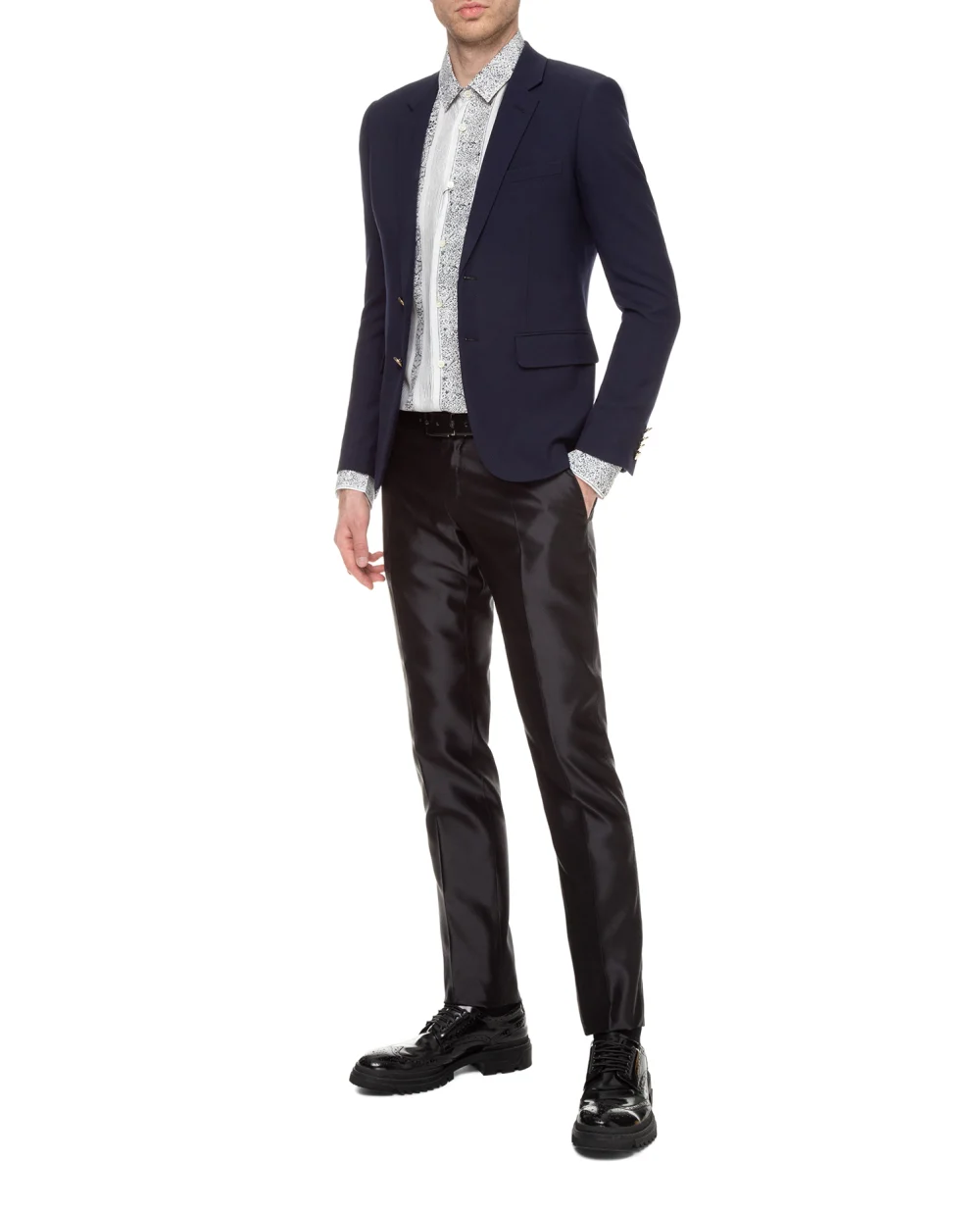 Пиджак Saint Laurent 392865-YYL09-, синий цвет • Купить в интернет-магазине Kameron
