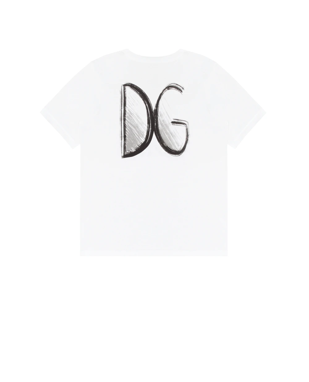 футболка Dolce&Gabbana Kids L4JTBL-G7XPA-B, белый цвет • Купить в интернет-магазине Kameron