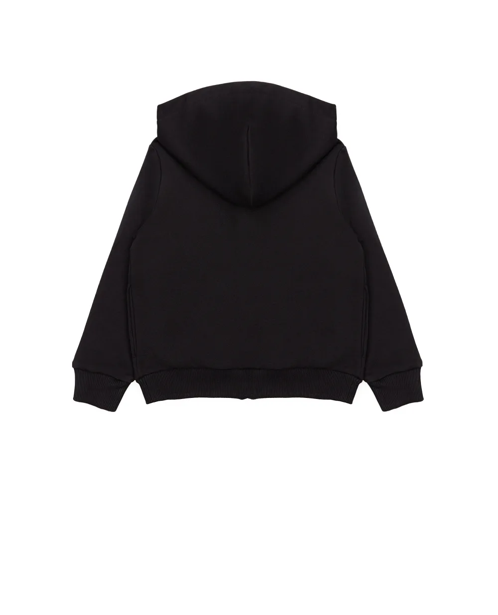 Детская толстовка Dolce&Gabbana Kids L4JW3E-G7SSZ-B, черный цвет • Купить в интернет-магазине Kameron