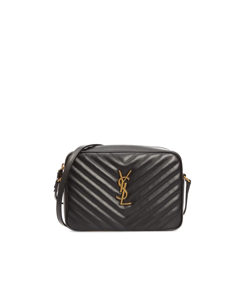 Кожаная сумка Lou Saint Laurent 612544-DV707-, черный цвет • Купить в интернет-магазине Kameron