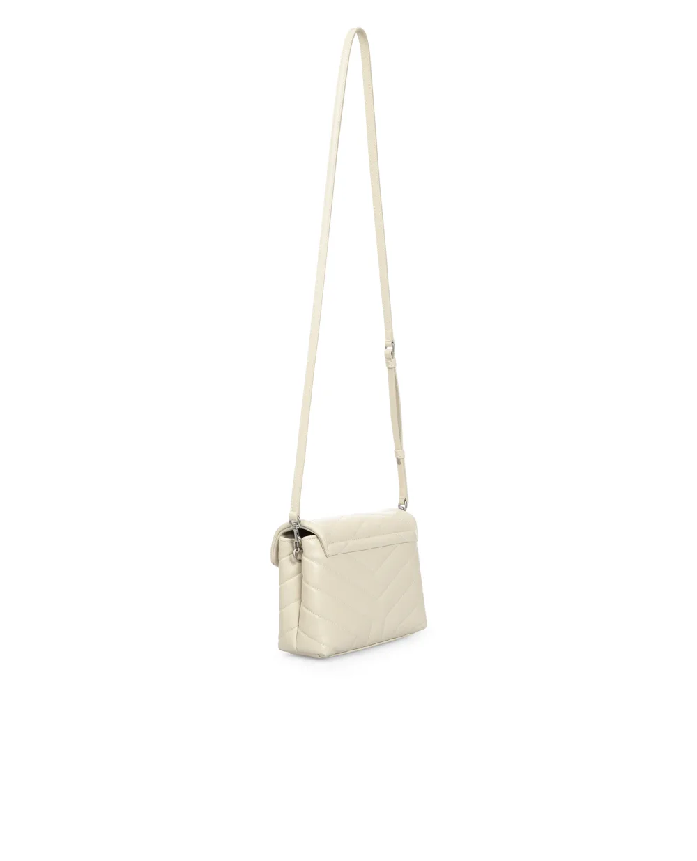 Кожаная сумка Monogram Loulou Saint Laurent 467072-DV706-, белый цвет • Купить в интернет-магазине Kameron