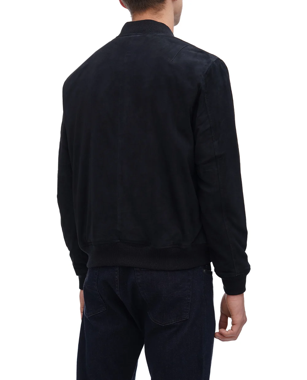 Куртка замшевая Polo Ralph Lauren 710847089002, темно-синий цвет • Купить в интернет-магазине Kameron