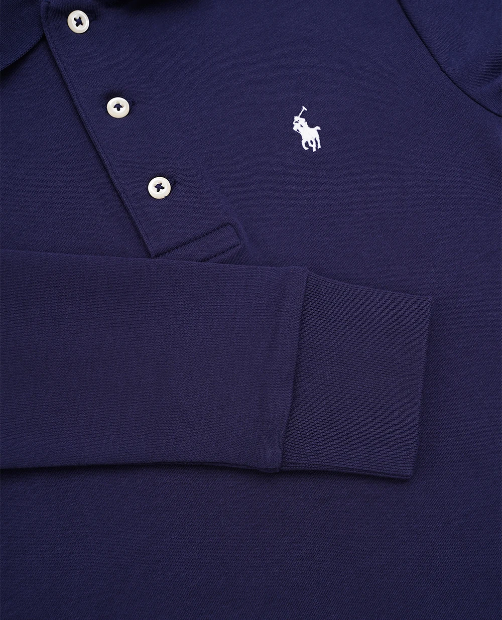 Детское хлопковое поло Polo Ralph Lauren Kids 323923026001, темно-синий цвет • Купить в интернет-магазине Kameron