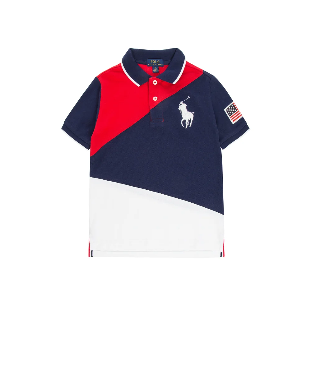 Поло Polo Ralph Lauren Kids 321738507001, синий цвет • Купить в интернет-магазине Kameron