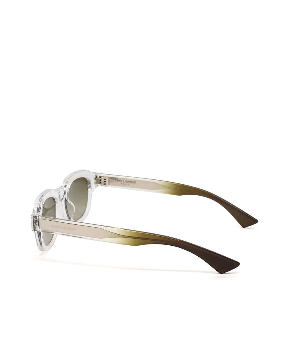Солнцезащитные очки Saint Laurent SL 791-004, прозрачный цвет • Купить в интернет-магазине Kameron