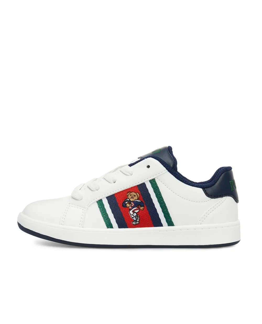 Сникеры Polo Ralph Lauren Kids RF102541-J, белый цвет • Купить в интернет-магазине Kameron