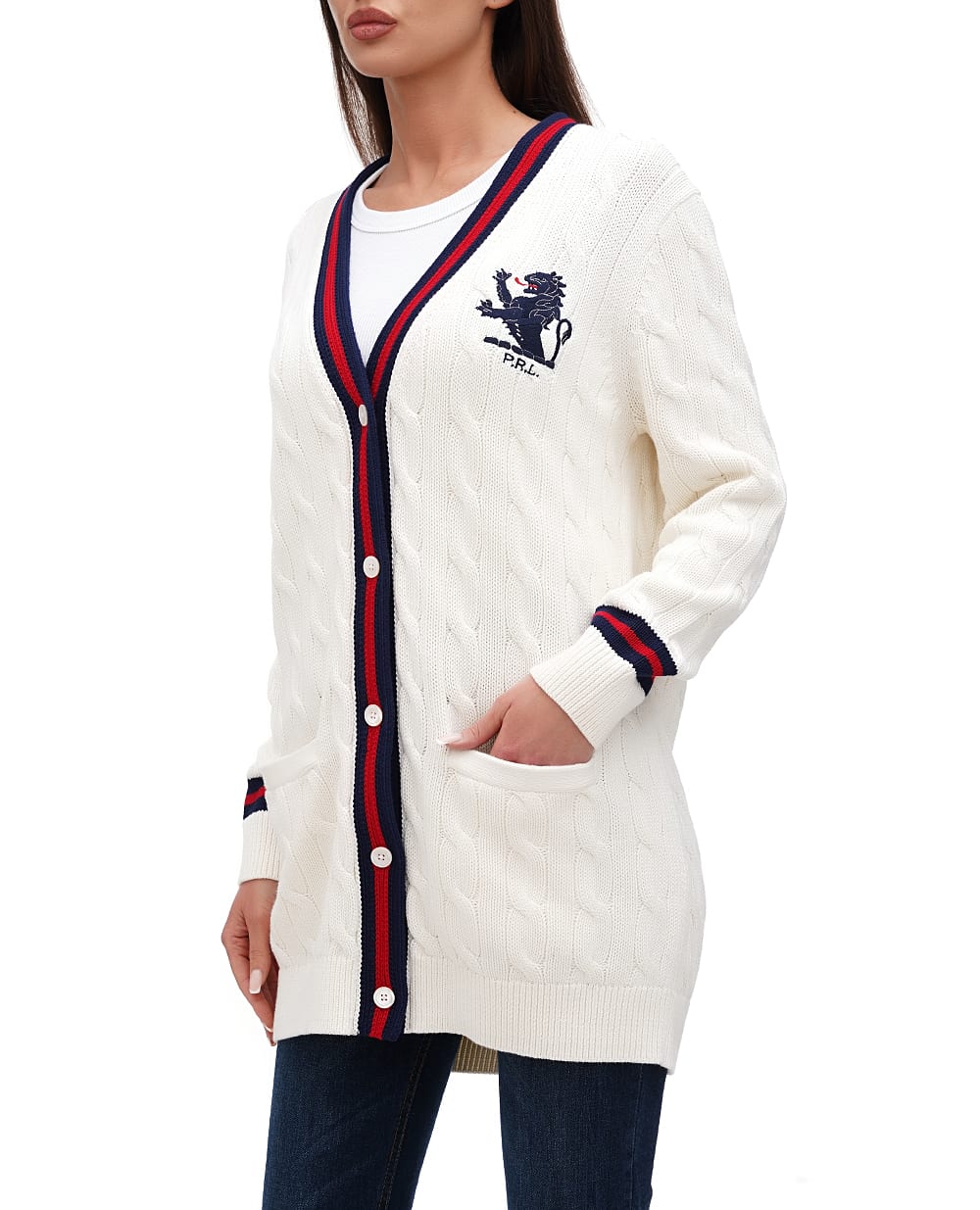 Кардиган Polo Ralph Lauren 211924436001, разноцветный цвет • Купить в интернет-магазине Kameron